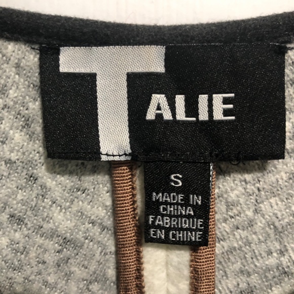 Wool blend black and white refined style jacket - Picture 3 of 5